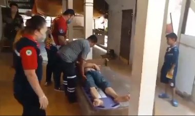 อากาศร้อนจัดกู้ภัยฯกู้ชีวิตหนุ่มใหญ่ฮีทสโตรกหมดสติในห้องพักหวิดดับ