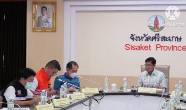 ผู้ว่าฯศรีสะเกษสรุปผลการปฏิบัติงานการป้องกันและลดอุบัติเหตุทางถนนช่วงเทศกาลสงกรานต์ 2566