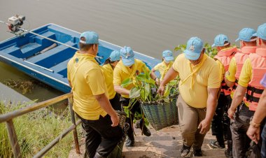 “กิจกรรมจิตอาสา พัฒนาชุมชน กำจัดวัชพืชและสิ่งกีดขวางทางน้ำ”