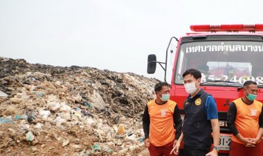 เพลิงไหม้บ่อขยะอยุธยา พบมีชาวบ้านรับผลกระทบจากควันไฟในเขต อ.บางบาล ที่ 2 ตำบล 14 หมู่บ้าน 600 หลังคาเรือน