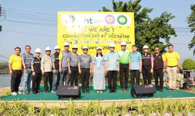 ตากเปิดโครงการ " NT WE ARE ONE CONNECTION DAY"จัดระเบียบสายสื่อสารปลอดภัยต่อประชาชน