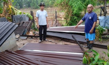 พายุหมุนถล่มอำนาจเจริญอ่วม-ทุกภาคส่วนระดมพลออกช่วยเหลืออย่างเร่งด่วน