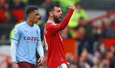 "บรูโน"ฮีไร่ยิงชัย แมนยูฯ ดับซ่า "วิลลา"1-0  เกาะท็อป 4 ศึกพรีเมียร์ลีก