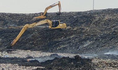 ไฟไหม้บ่อขยะบางบาลสามารถดับเพลิงลงได้อย่างสิ้งเชิงแล้ว100%