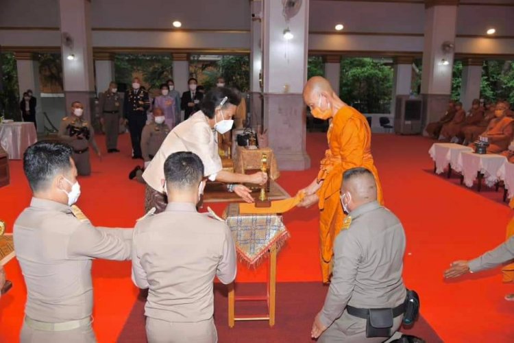 กรมสมเด็จพระเทพฯ พระราชทานรางวัลเสาเสมาธรรมจักร แก่พระสมุห์กันตพัฒน์ สุภทฺโท ผู้ช่วยเจ้าอาสวัดคลองเตยนอก