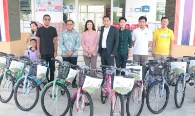 อิ่มบุญ!ชมรมผู้ประกอบการโรงแรมและรีสอร์ท รวมน้ำใจมอบจักรยานสู่กาชาดจังหวัดนราธิวาส
