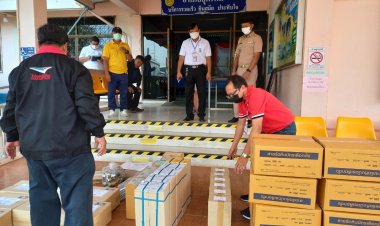 กกต.เขต นครนายก รับมอบบัตรเลือกตั้งล่วงหน้า