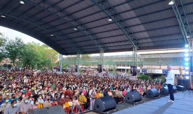 "สุวัจน์" นำชาติพัฒนากล้า เปิดปราศรัยใหญ่ที่ อ.โนนไทย ชูนโยบายฟื้นเศรษฐกิจและเมืองคมนาคมที่ทันสมัย