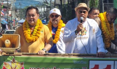 “ทวี สอดส่อง”อ้อนชาวเมืองสุไหงปาดีเทคะแนนพรรคประชาชาติแลนด์สไลด์