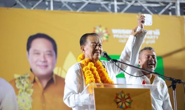 พรรคประชาชาติหาเสียงมาราธอนเวทีแรก “ทวี” ถล่ม “จีที 200” ต้นตออยุติธรรม