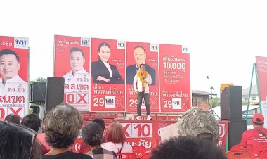 "เพื่อไทย"ระดมขุนพลฝีปากกล้าปราศัยใหญ่โคราชหลังกระแสพรรค-ผู้สมัครตกเป็นรองคู่แข่ง