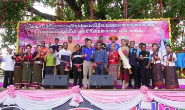 อบต.สะพุง เปิดงานบุญบั้งไฟ 14 หมู่บ้านร่วมประชันขันแข่ง จุดบั้งไฟถวยพญาแถน