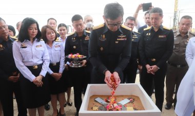 กรมศุลกากรจัดพิธีวางฤกษ์มงคล  อาคารศูนย์ฝึกสุนัขเพื่อการศุลกากร (Thai Customs Canine Training Center)