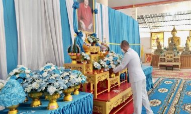 พสกนิกรอำเภอขุนหาญ ร่วมพิธีเฉลิมฉลองวาระครบรอบ 100 ปี วันประสูติสมเด็จพระเจ้าพี่นางเธอ เจ้าฟ้ากัลยานิวัฒนา