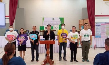 นอภ.สบเมย  ประธานเปิดพิธีการฝึกอบรม "เจ้าพนักงานผู้ดำเนินการเลือกตั้ง สส.