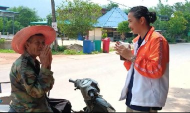 ว่าที่ สส.ป้ายแดง “ก้าวไกล” เดินสายขอบคุณประชาชน-คนปราจีนฯห่วง"ทิม-พิธา"ชวดนายกฯ