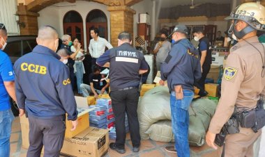 ทลายโกดังวิทยุสื่อสารเถื่อนกลางกรุง ยึดกว่า 260 เครื่อง มูลค่ากว่า 400,000 บาท