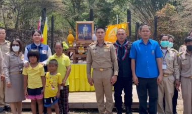 แม่ฮ่องสอน มอบสิ่งของพระราชทานฯให้ผู้ประสบอัคคีภัยที่อ.สบเมย