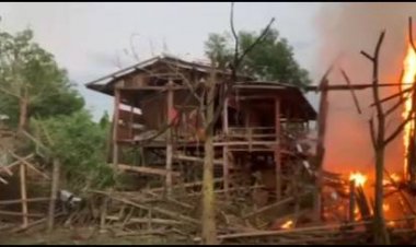 เมียนมาปะทะเดือดกองกำลังชนกลุ่มน้อยบริเวณชายแดนพม่า-ไทยฝั่งแม่ฮ่องสอน