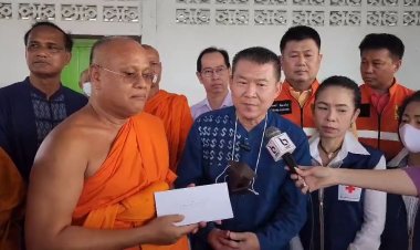 ผู้ว่าฯพิจิตรประกาศพื้นที่ภัยพิบัติเหตุวาตภัยเจ้าคณะจังหวัดพิจิตรนำเงินช่วยครอบครัวผู้เสียชีวิตรายละ5พัน ปภ.ยืนยันมีงบเยียวยา