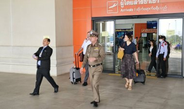 "แม่สอด 1." ร่วมต้อนรับ และ รปภ.เอกอัครราชทูต​สหราชอาณาจักร​ ประจำประเทศไทย​ ตรวจพื้นที่ชายแดน