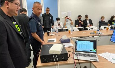 ตร.ไซเบอร์ บุกทลายรังโจร สวมรอยแบงก์ ส่ง SMS หลอกดูดเงินเหยื่อ