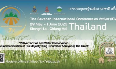 จากต้นหญ้า สู่หญ้ามหัศจรรย์ ค้นหาคำตอบได้ในงานการประชุมหญ้าแฝกนานาชาติ ครั้งที่ 7