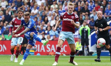 ชนะยังไม่พอ! "เลสเตอร์" เฉือน "เวสต์แฮม" แต่ยังตกชั้น "พรีเมียร์ลีก"รอบ 9 ปี