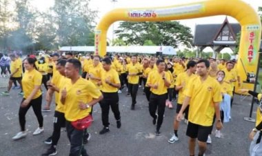 ปัตตานี จัดโครงการเดิน-วิ่ง เฉลิมพระเกียรติพระบาทสมเด็จพระเจ้าอยู่หัว