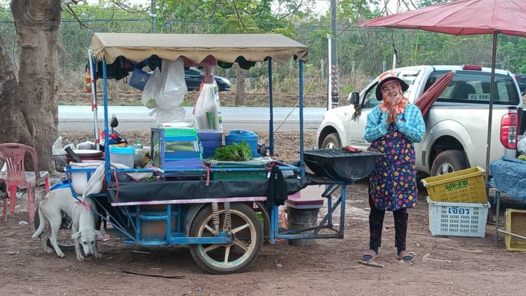 อดีตสาวหางเครื่องวง"จินตหรา พูนลาภ"พลิกวิกฤติขายข้าวเหนียวไก่ย่างส้มตำรสเด็ดเคลื่อนที่ฟันรายได้วันละกว่าพันบาท