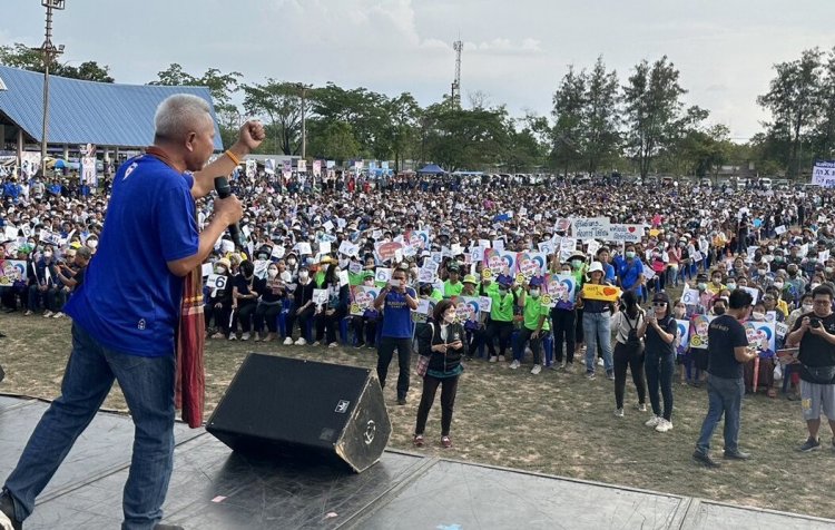 มั่นใจแลนด์สไลด์ยกจังหวัด "โสภณ ซารัมย์"ขึ้นเวทีปราศรัยใหญ่ปิดจ๊อบภูมิใจไทยบุรีรัมย์