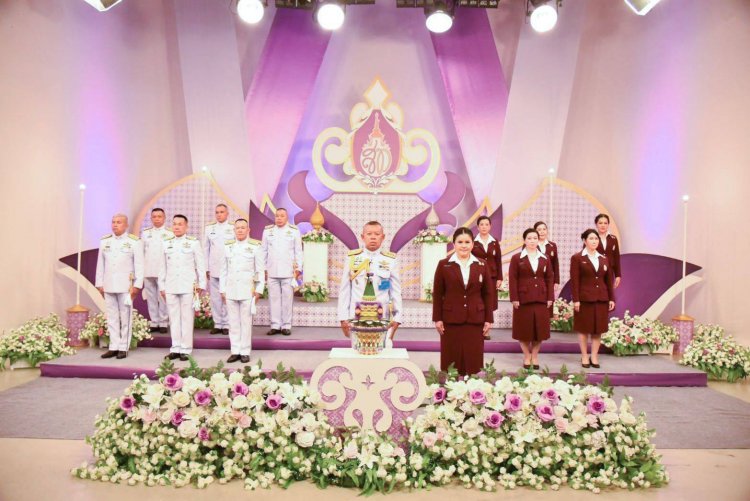 ผบช.ภ.7 ร่วมบันทึกเทปโทรทัศน์ถวายพระพรชัยมงคล เนื่องในโอกาสวันเฉลิมพระชนมพรรษาสมเด็จฯพระราชินี