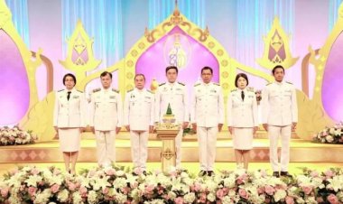 "รมต.ชัยวุฒิ"-"รองเอ็ด" และคณะกระทรวงดิจิทัล  ร่วมบันทึกเทปโทรทัศน์ถวายพระพร