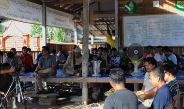 เครือข่ายเยาวชนเตราะบอล-ทุุ่งคล้าเมืองปัตตานีฮือต้านโรงโม่หินหวั่นส่งผลกระทบชุมชน