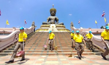 ตร.ทางหลวงเพชรบูรณ์ บำเพ็ญประโยชน์ถวายเป็นพระราชกุศล “พระบรมราชินี”