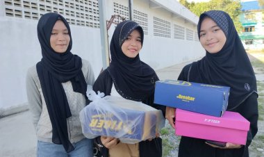 เด็ก - ชาวบ้านสุดปลื้ม ผู้ใหญ่ใจดี ส่งรองเท้า นร.และ สร้างอาชีพ เร่งช่วยเคสใหม่ 190 ราย