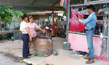 ชาวบ้านอ.กบินทร์บุรี ร้องทุกข์!   น้ำประปาหมู่บ้านเป็นโคลน