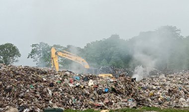 ไฟไหม้บ่อขยะอบต.กบินทร์ 5ไร้เศษ มอดสนิทแล้ว 100%