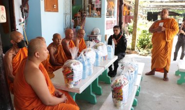พระสงฆ์ พื้นที่รือเสาะ- ศรีสาคร งดออกบิณฑบาตชั่งคราวหลังคนร้ายก่อเหตุบึ้ม