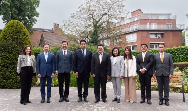 สสว.- วว. เข้าเยี่ยมคารวะ เอกอัครราชทูต ณ กรุงบรัสเซลส์ และคณะพร้อมหารือแนวทางสนับสนุน SME ไทย