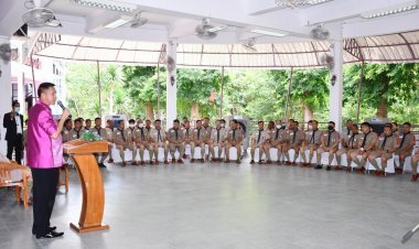 ผู้ว่าฯ ชลบุรี เปิดการฝึกอบรมบุคลากรทางการลูกเสือระดับผู้นำ รุ่นที่ 952