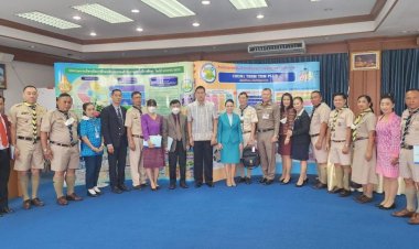 ผู้ว่าฯชลบุรีประชุมคณะกรรมการลูกเสือจังหวัดชลบุรี ครั้งที่ 1/2566