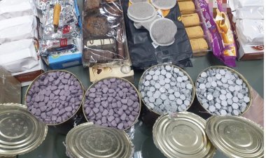 กรมศุลกากรจับยาอียัดกระป๋องกาแฟ มาทางพัสดุไปรษณีย์