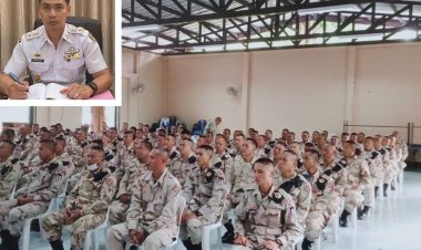 นายอำเภอสบเมย ส่ง อส.ร้อย 7. สนับสนุน ร้อย อส.ที่ 3.อ.แม่สะเรียง  ป้องกัน เฝ้าระวังเหตุ  ดูแล ผู้หนีภัยสงครามชาวเมียนมา เชื้อสายคะยา