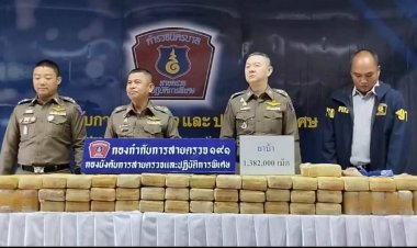 ทลายเครือข่าย ค้ายานรกย่านฝั่งธนยึดของกลางกว่า 1.3 ล้านเม็ด