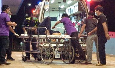 พ่อฉุนลูกคว้าปืนยิงลูกชายดลางดึกเจ็บสาหัสปางตาย