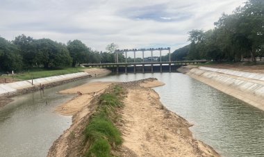 วิกฤติภัยแล้งส่อรุนแรง!ลำน้ำจักราชโคราชเริ่มแห้งขอดจนสันดอนดินโผล่