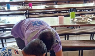 เพื่อนสุดช็อก! นร.วัย 14 นั่งกินข้าวพักเที่ยงเจออริวัย 16 ใช้ขวานสับหัวดับกลางโรงอาหาร