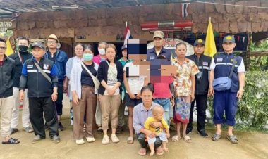 "ผู้ใหญ่หมี" เร่งช่วยเหลือ2 เด็กชายและหญิง ถูกล่อลวงมาในพื้นที่  โดยช่วยได้สำเร็จทันที