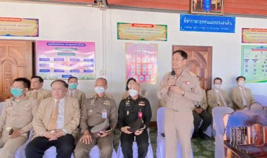 ผู้ว่าฯศรีสะเกษให้การต้อนรับองคมนตรีและคณะลงพื้นตรวจเยี่ยม-รับฟังการดำเนินงานตามยุทธศาสตร์มหาวิทยาลัยราชภัฏเพื่อการพัฒนาท้องถิ่น